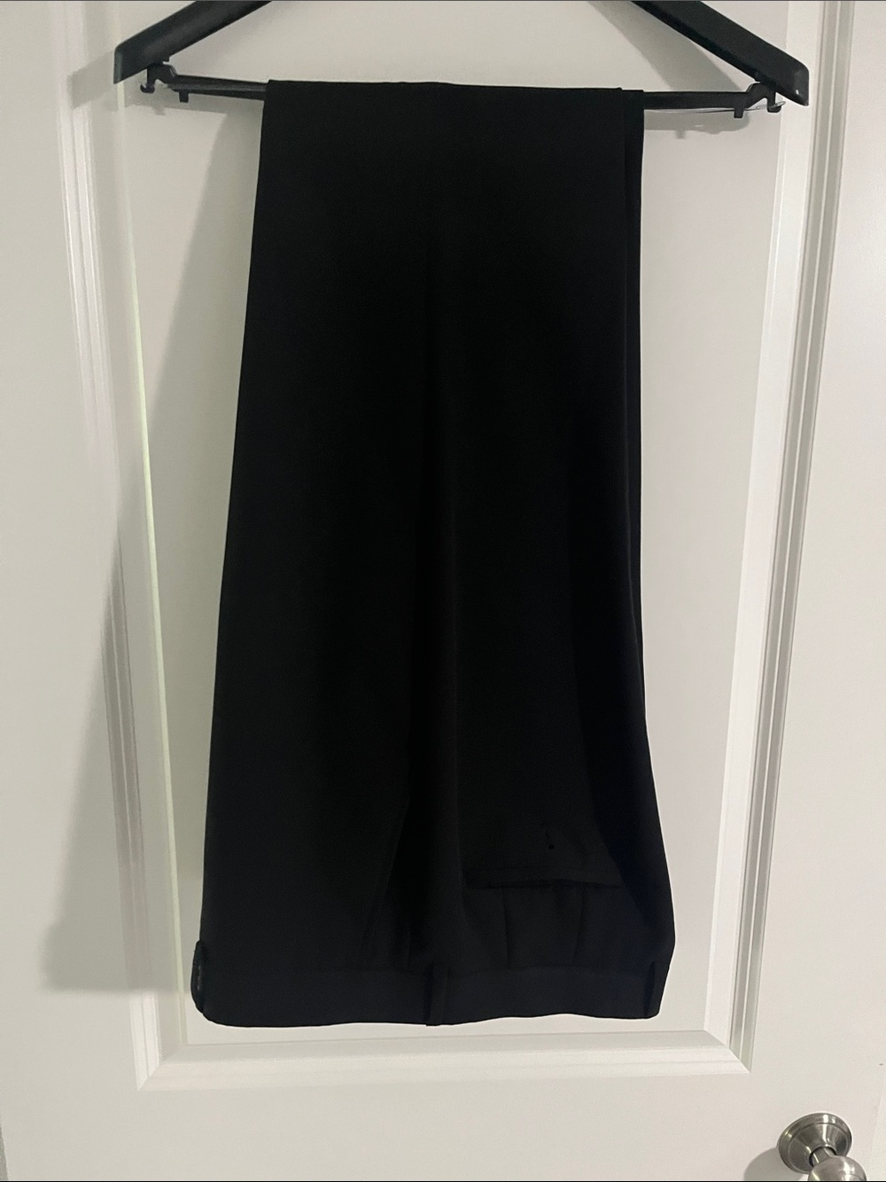 Men's Black Dress Pants - Modern Tailored Fit